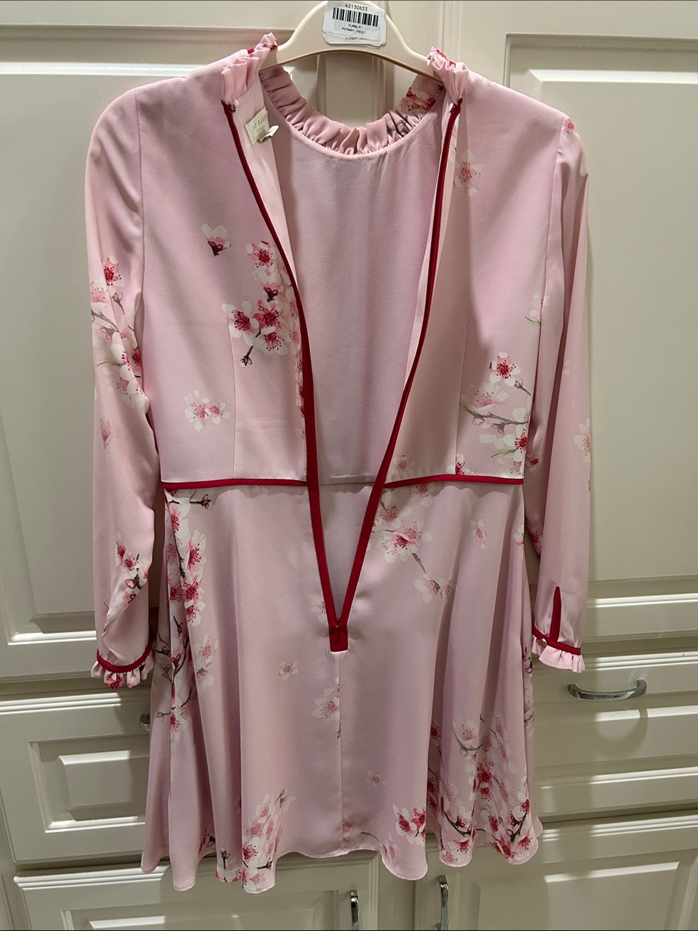Ted Baker Heydii Cherry Blossom Dress size 2 (US size 6) - Picture 12 of 13